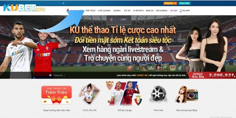 Giới thiệu về thể thao Kubet